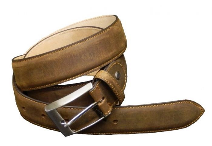 ARTIPEL Rindsleder aufgerauht  Gürtel  4cm /105