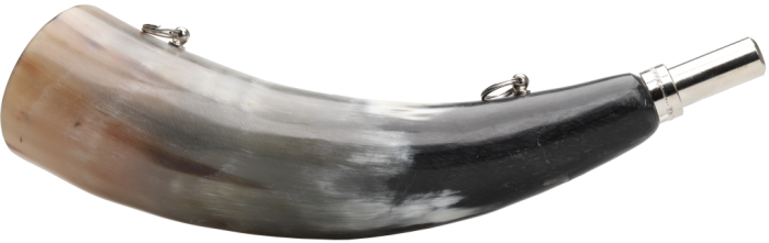 ELLES Treiberhorn aus Kuhhorn 33cm