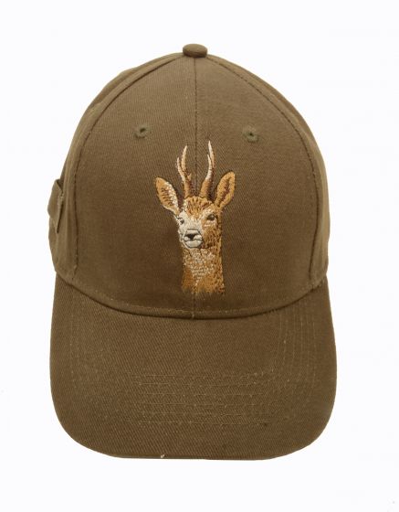 Racing  Mütze - Cap grün Reh 