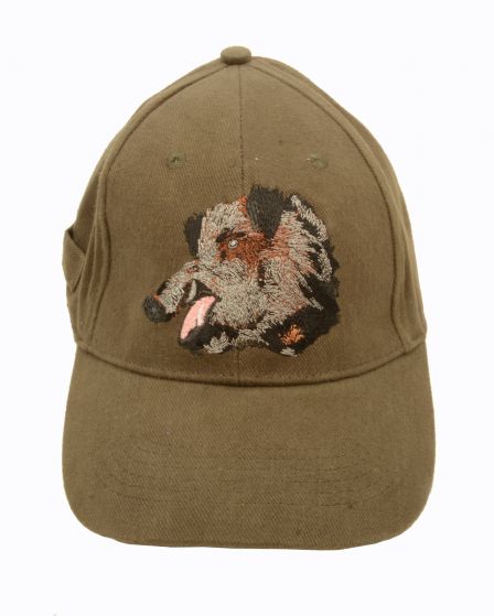 Racing  Mütze - Cap grün Schwarzwild