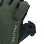 SEALSKINZ  oliv/black 100 % Waterproof Schlitzfinger
