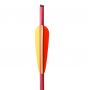  Armbrust Pfeil Alu  43 cm rot