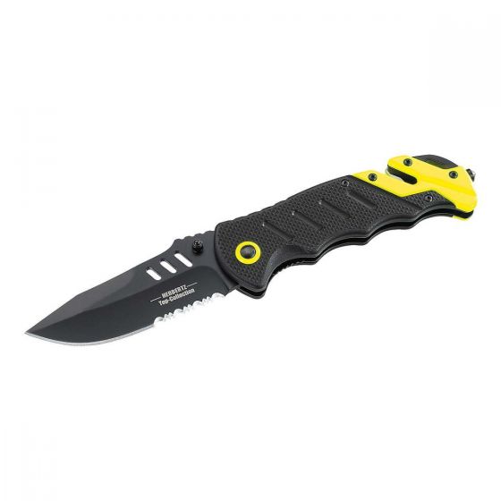 HERBERTZ Rescue Messer gelb