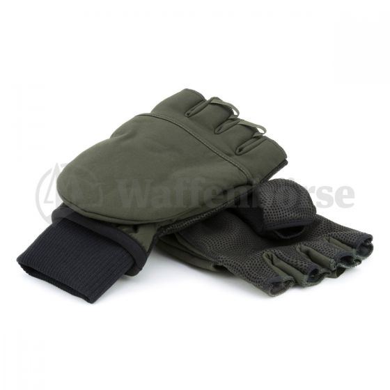 SEALSKINZ  oliv  100 % Windproof Finger/Fäustling 